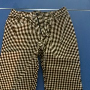 Tillys white farm little girls plaid pants xl